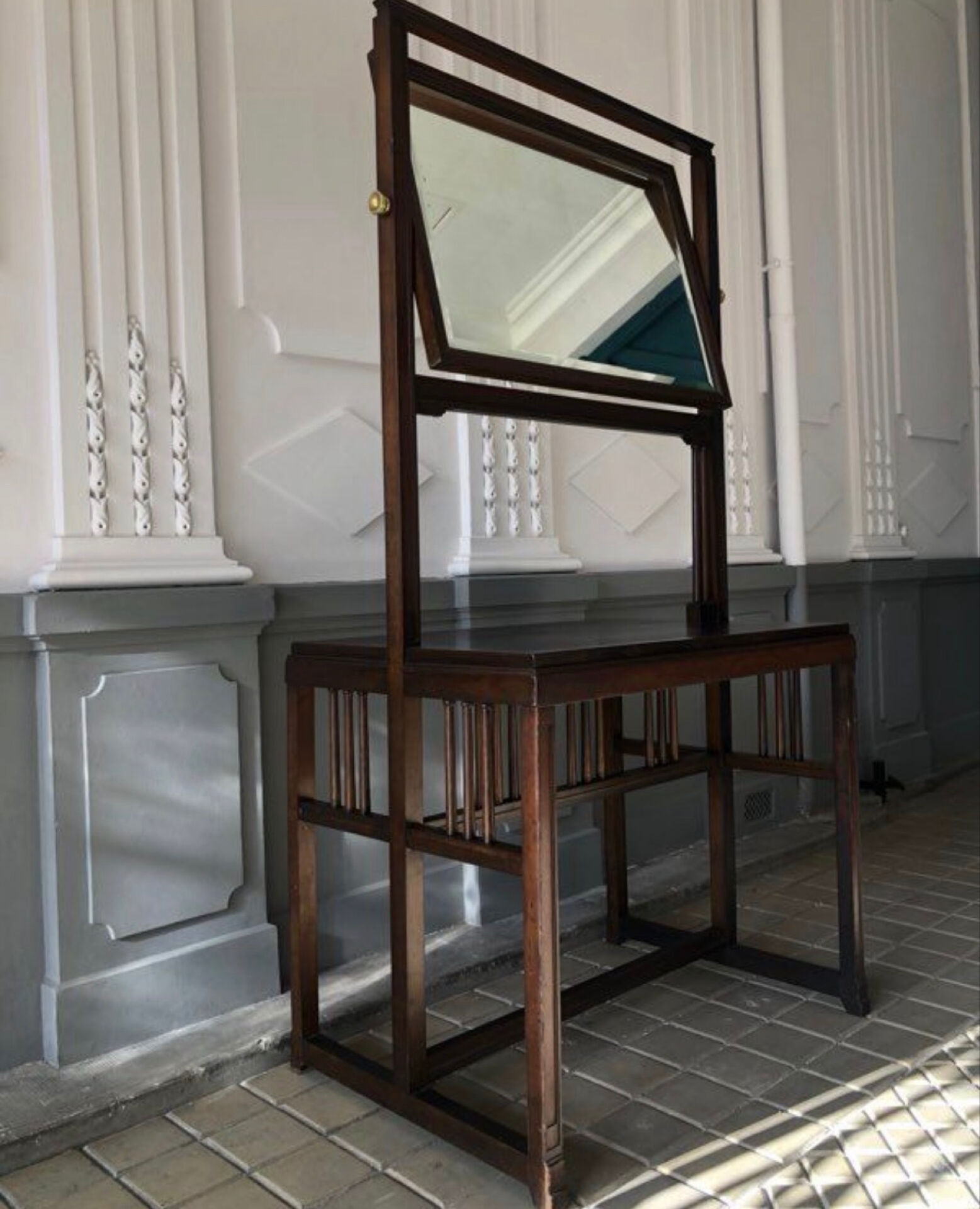 German Art Nouveau hairdresser's post