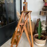 Vintage wooden stepladder
