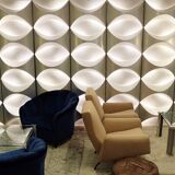 Wall panel lighting