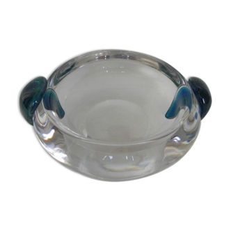 Daum France heavy glass dish