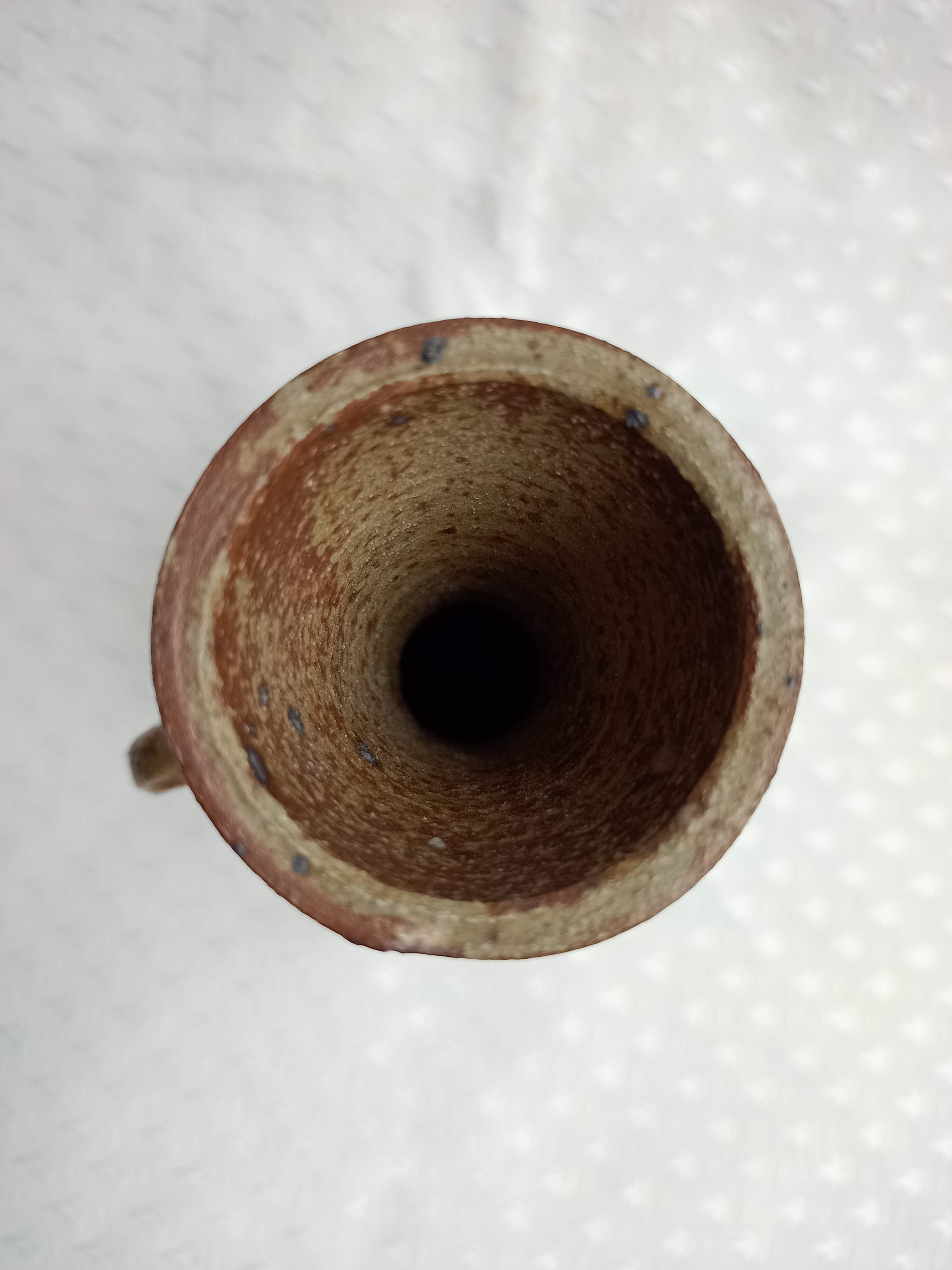 ceramic vase signed Guy Baudat