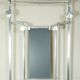 Coat rack wardrobe art deco tinplate 1930