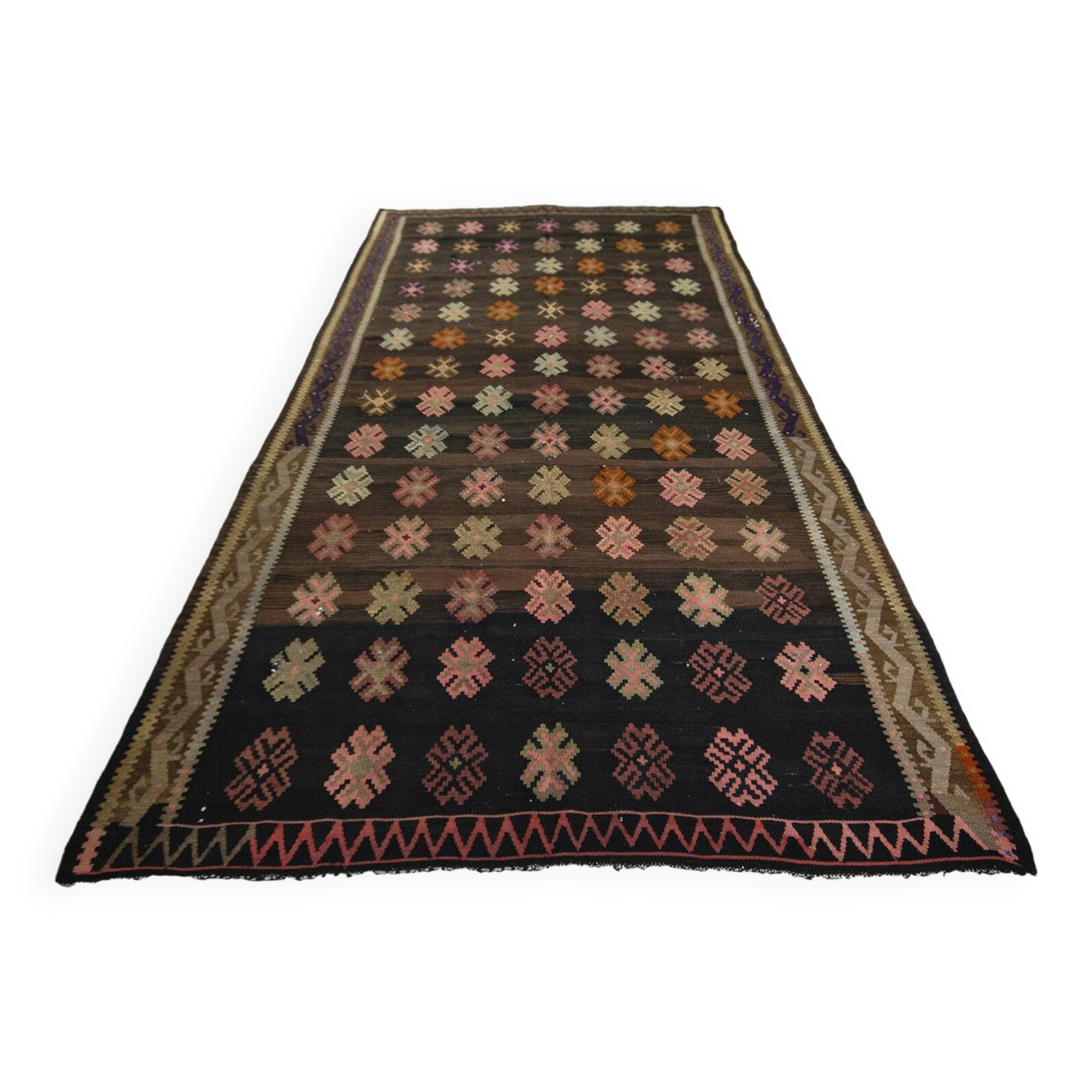 Turkish kilim rug.320x177 cm,n-79