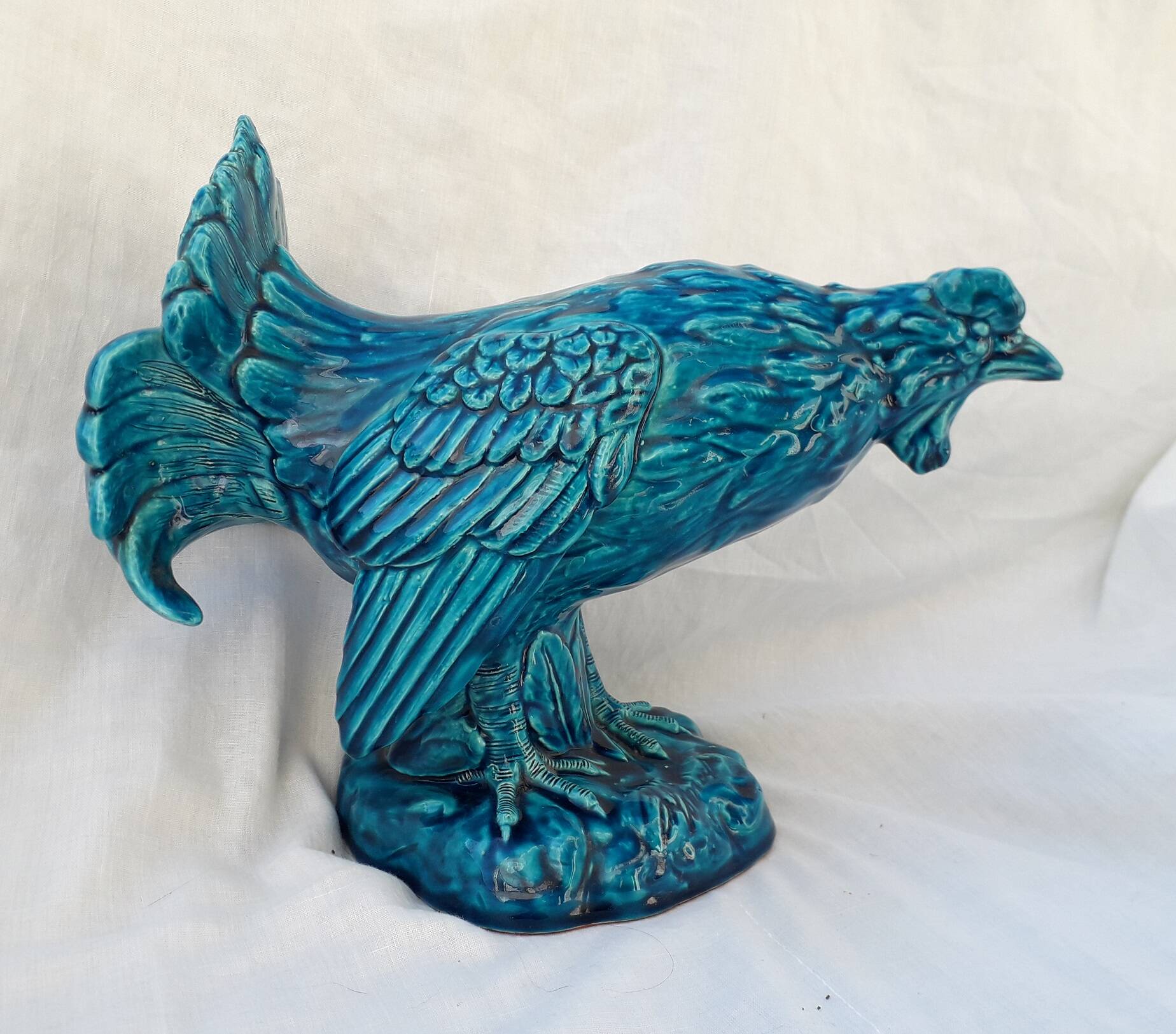 Ceramic rooster