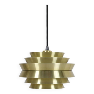 Granhaga / Carl Thore “Trava” pendant lamp 25 cm / brass / gold / aluminum / mid-century modern design / 1970s
