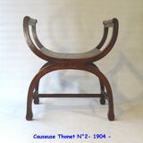 Loveseat Thonet N°2, 1905 Art Nouveau