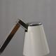 Vintage travel lamp pill-shaped extendable design "Lampette" Germany 1970s