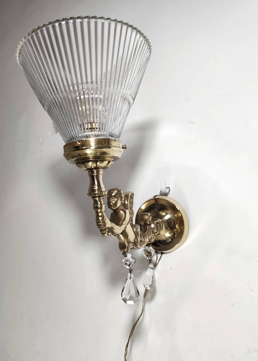 Applique de pared de bronze. Espagne, années 1960.