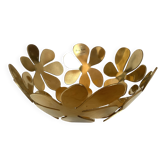Golden cut design basket Monika Mulder