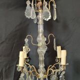 Old chandelier pampilles