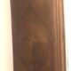 Louis XV style walnut armoire with beveled mirrors