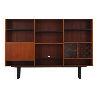 Teak bookcase, Danish design, 1970s, production: Denmark