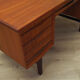Teak desk, Danish design, 1970s, production: Denmark