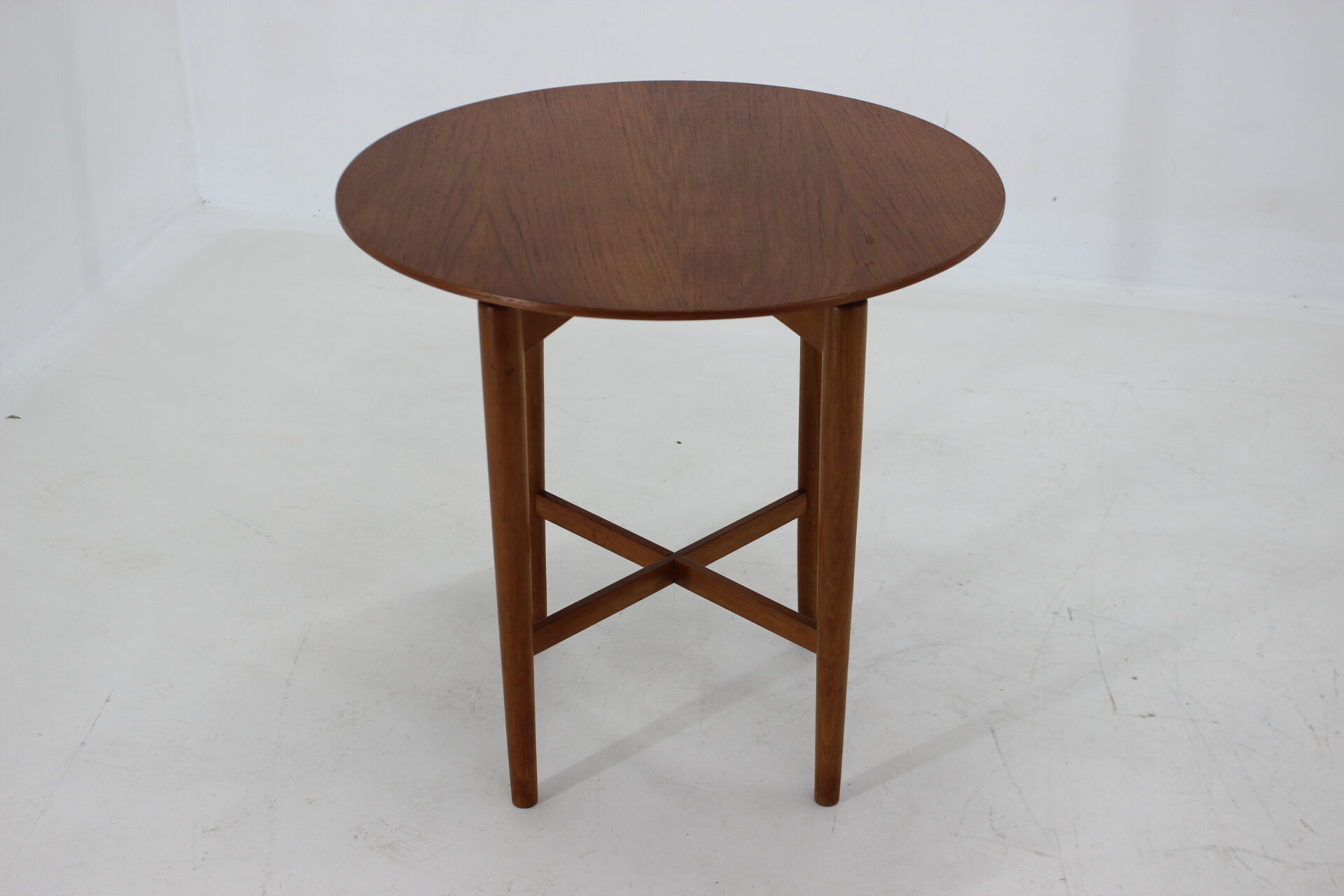 1960s Teak Round Coffee Table, Denmark