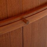 Danish corner cabinet by Johannes Andersen for Uldum Møbelfabrik, Denmark, 1960s