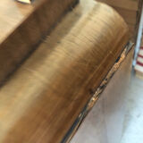 Art deco wooden chest of drawers from the 1940s