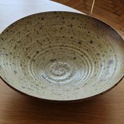 Pyrite stoneware bowl 35 cm