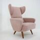 1960s Wing Chair, Czechoslovakia