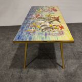 Mid century ceramic coffee table by Sigis, 1960s