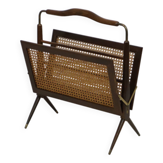 Foldable Magazine Magazine Rack Cesare Lacca Italian Design Fifties