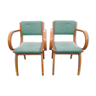 Paire de fauteuils Stella design scandinave