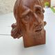 Sujet en bois sculpté De Ferdinand PARPAN Représentant Le Christ