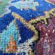 Housse de coussin de tapis turc vintage 45 x 45 cm