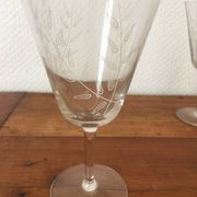 Service verres cristal.