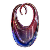 Vase - Venetian Glass - Sommerso - Circa 1970