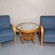 Pair of armchairs designed by K. Koželka & Antonín Kropáček for  Interier Praha Czechoslovakia 1950.