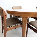 Extendable Dining Table by Ib Kofod-Larsen for Faarup Møbelfabrik 1960's