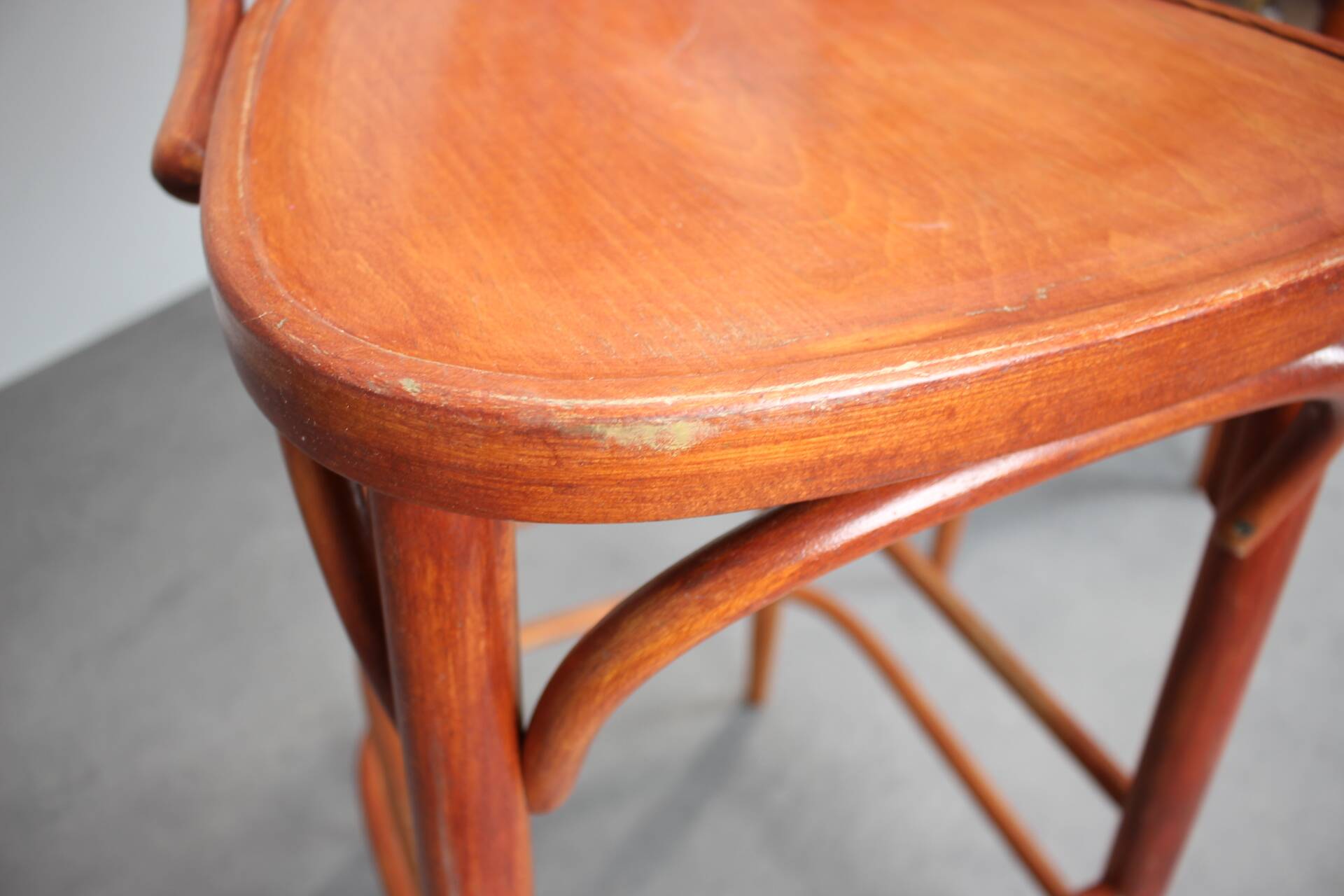 Set of 2 Vintage Bar Stools by TON, 1980