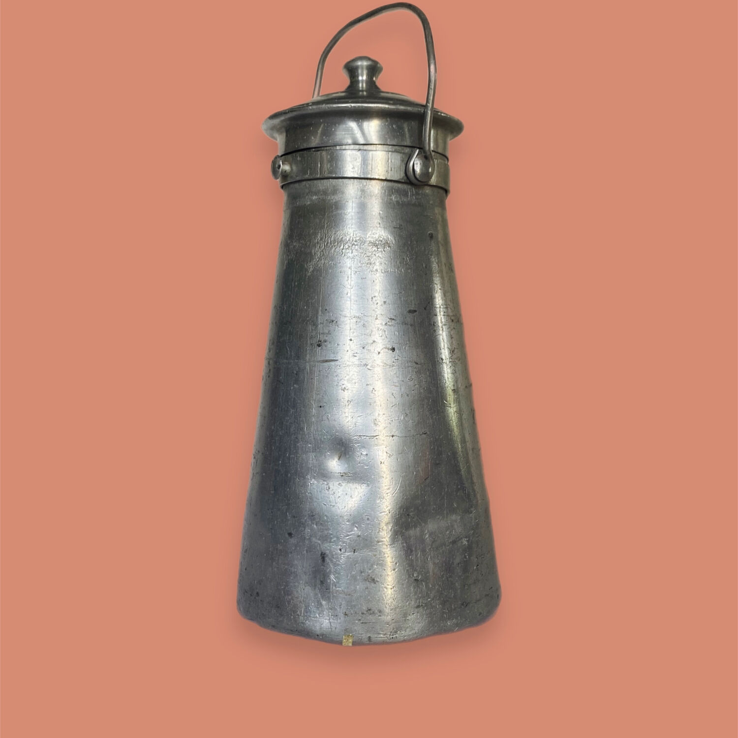 Aluminum milk jug