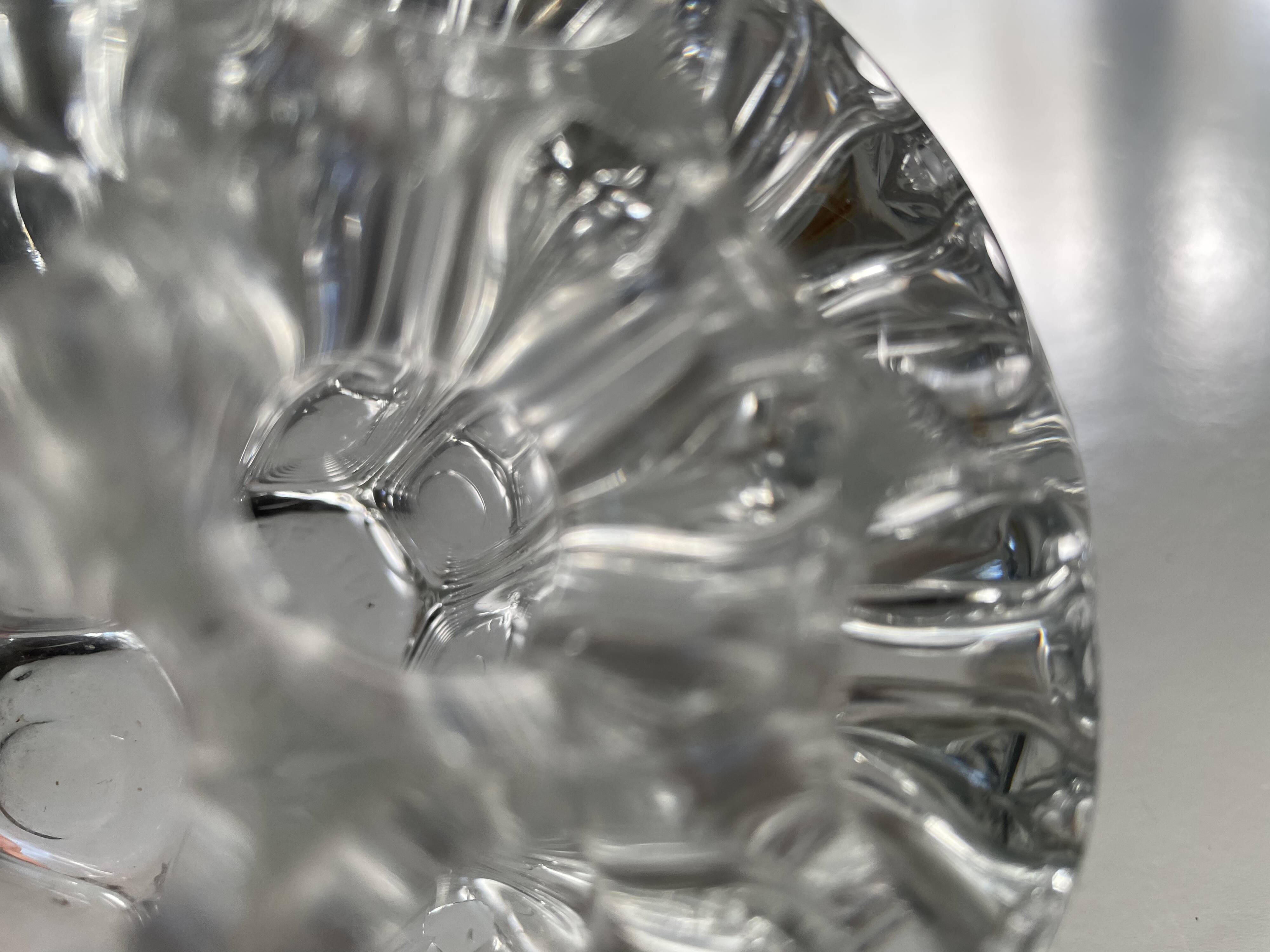 Crystal flower frog from Reims