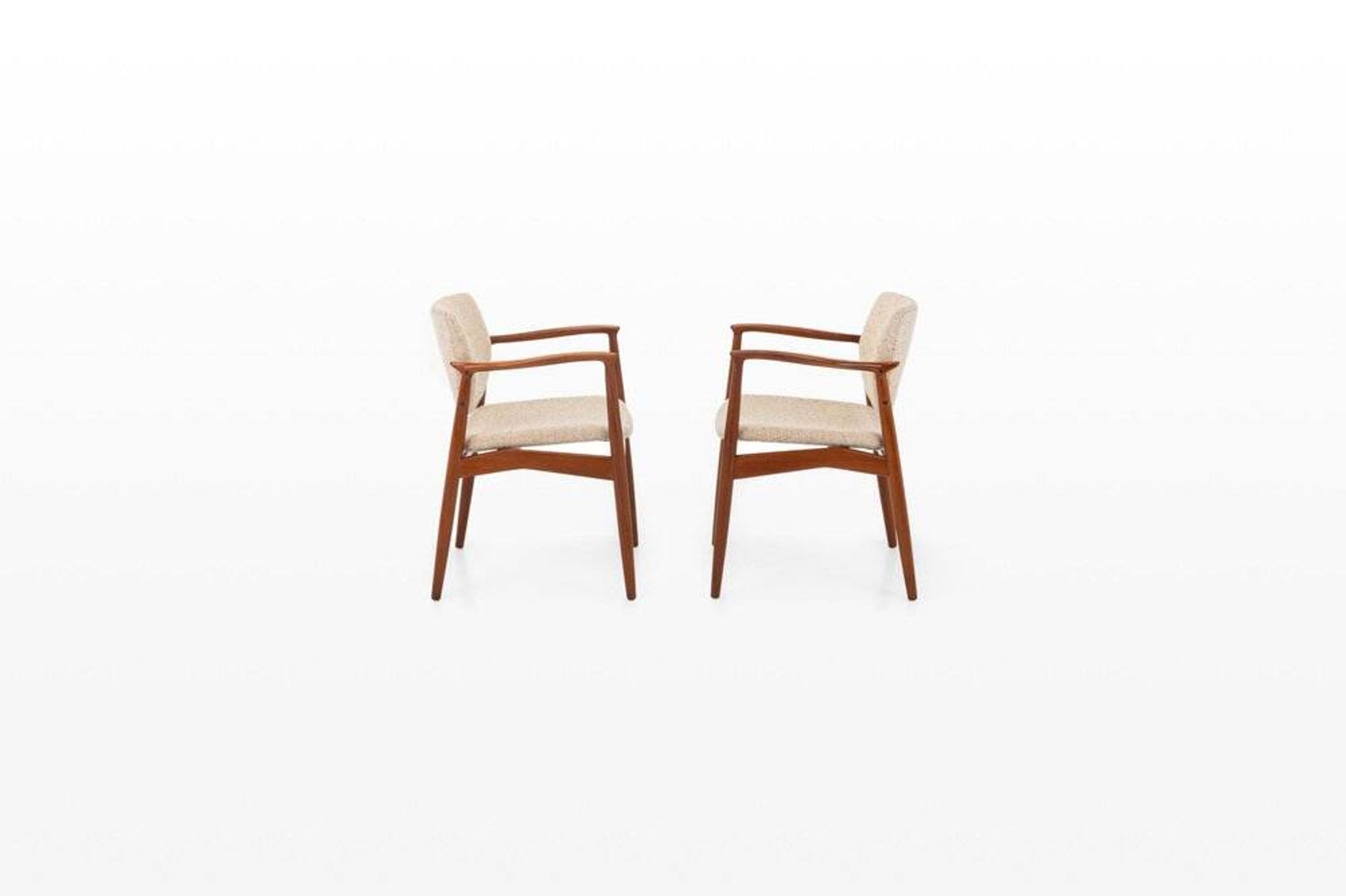 Captains chairs by Erik Buch for Ørum Møbler, Denmark, 1960s, set of 2