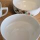 6 anciennes tasses à café thé Raynaud R&C Cie compagnie Limoges France