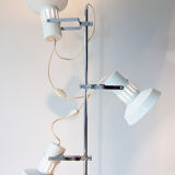 Floor lamp with 3 white adjustable spots, 1970-80