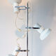 Floor lamp with 3 white adjustable spots, 1970-80
