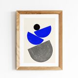 Nomad blue 2 - art print