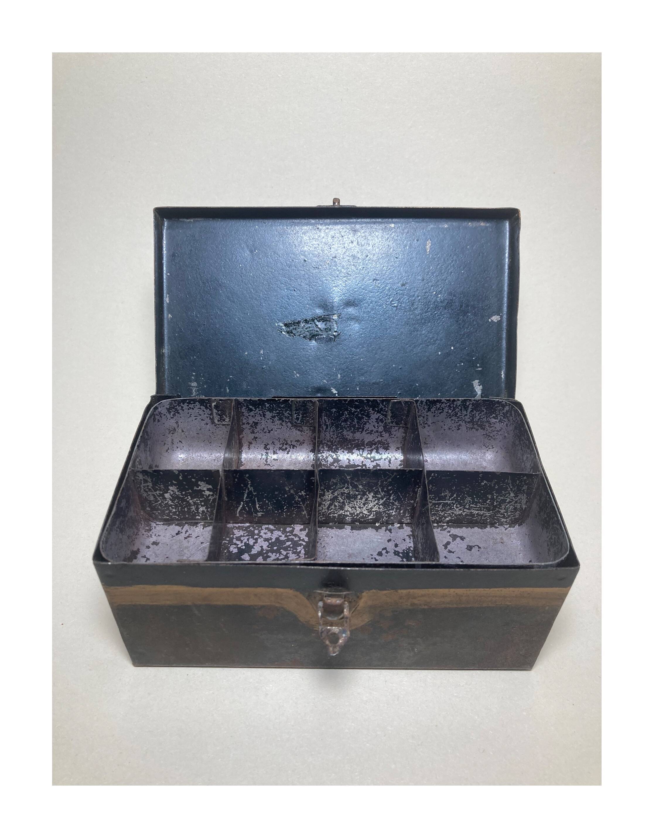 Vintage metal box