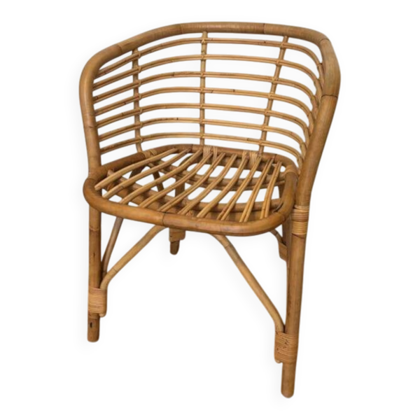 Fauteuil en rotin par Foersom & Hiort-Lorenzen MDD par Cane-line
