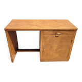 1950 oak desk with drawer and box