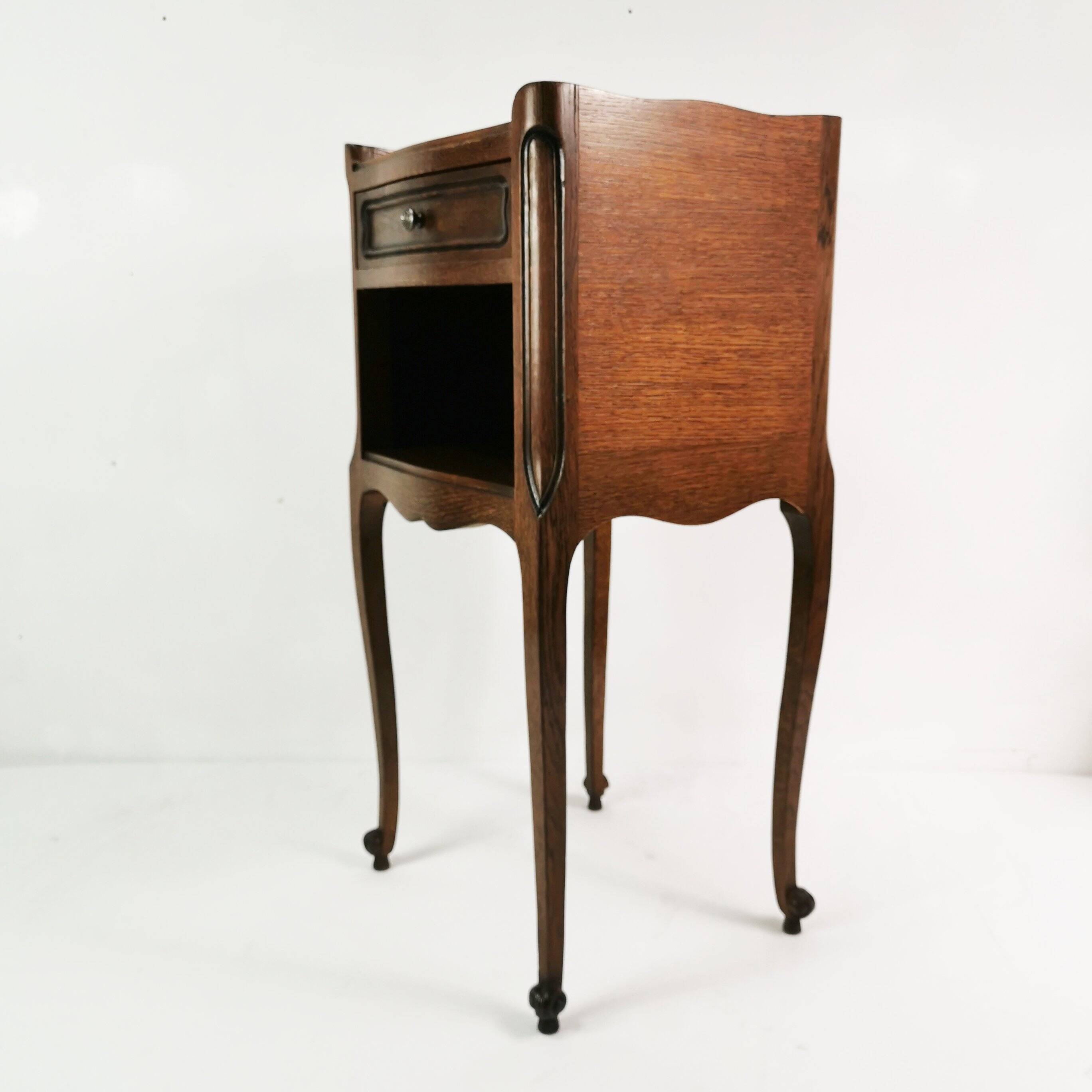 Louis XV style cabinet with drawer, France 1950s