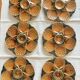 Shell plates Sarreguemines