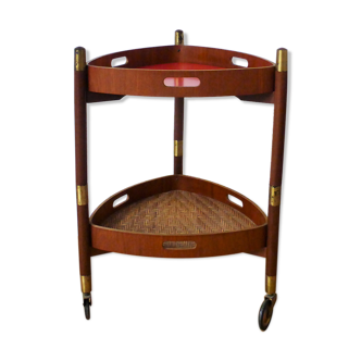 Serving trolley in Teak, Italy, 1950s