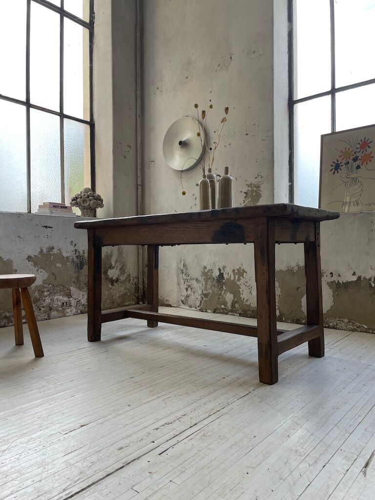 Work farm table established oak