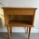 Bedside table vintage feet compass
