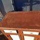 Low Parisian buffet Solid support height two doors 2 drawers