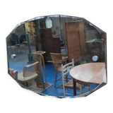 Art Deco beveled mirror