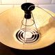 Ceiling light fiberglass by Louis Kalff for Philips